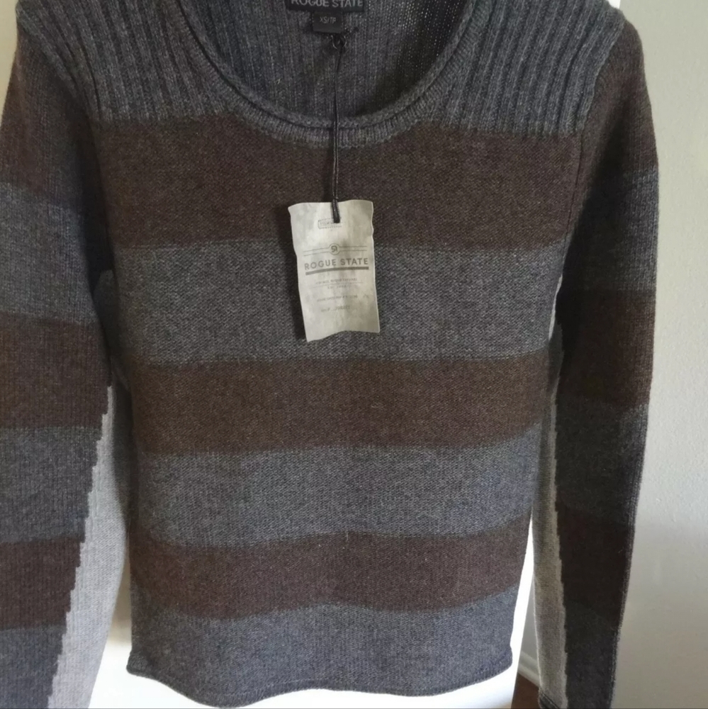 Rogue Crewneck Striped Sweater